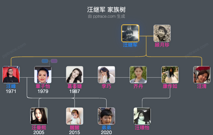 汪继军 家族树全览