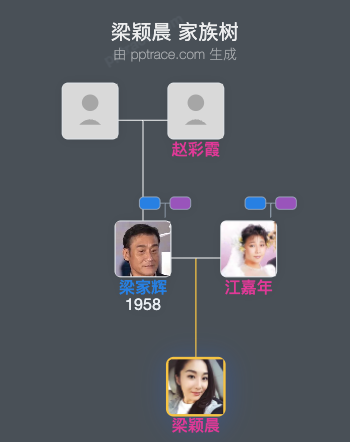 梁颖晨 家族树全览