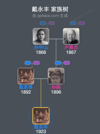 戴永丰 家族树全览