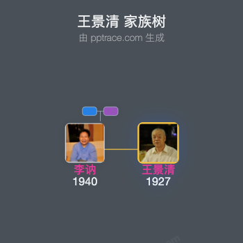 王景清 家族树全览