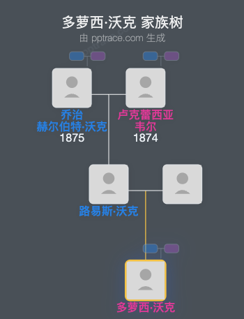 多萝西·沃克家族树全览