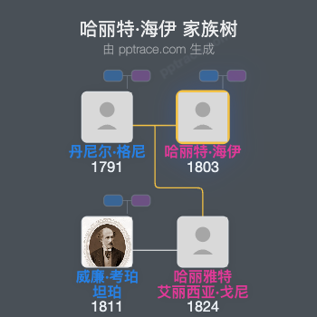 哈丽特·海伊家族树全览