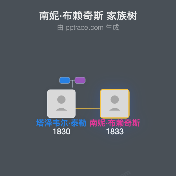 南妮·布赖奇斯家族树全览