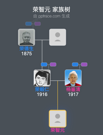 荣智元 家族树全览