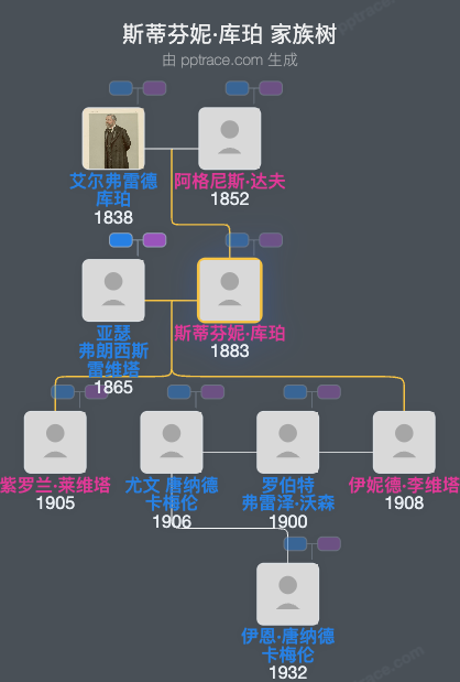 斯蒂芬妮·库珀家族树全览