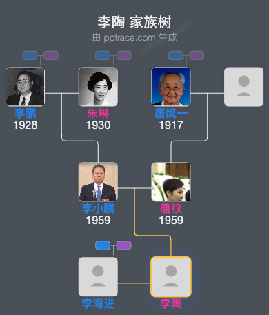 李陶 家族树全览