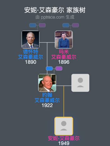 安妮·艾森豪尔家族树全览