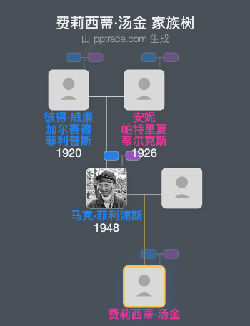 费莉西蒂·汤金家族树全览