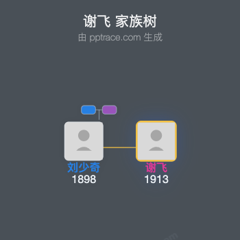 谢飞 家族树全览