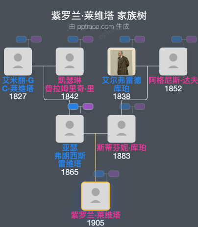 紫罗兰·莱维塔家族树全览