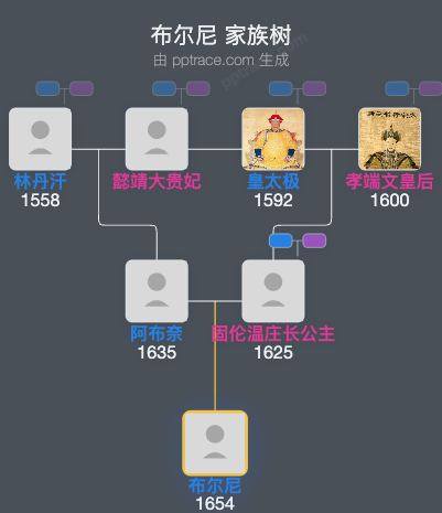 布尔尼家族树全览