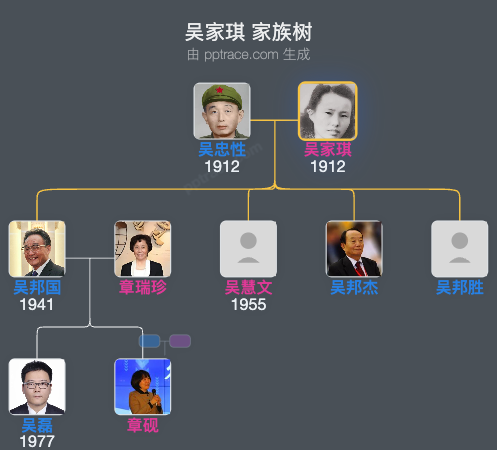 吴家琪 家族树全览