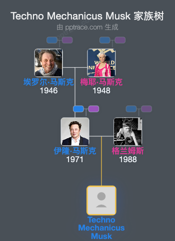 Techno Mechanicus Musk 家族树全览