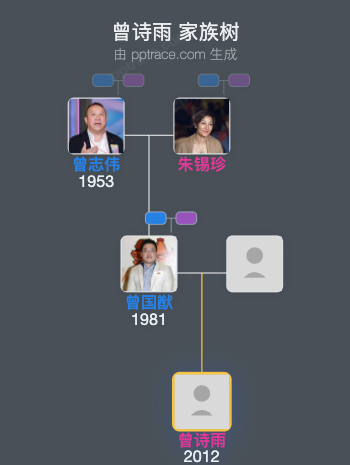 曾诗雨 家族树全览