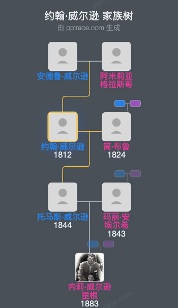 约翰·威尔逊家族树全览
