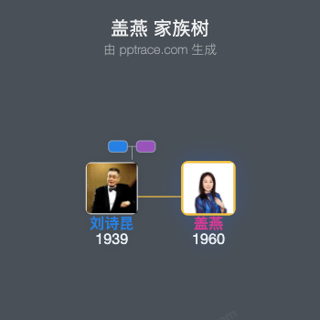盖燕 家族树全览