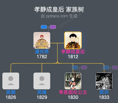 孝静成皇后家族树全览