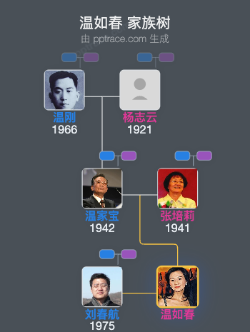 温如春 家族树全览