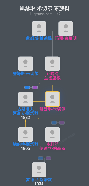 凯瑟琳·米切尔家族树全览