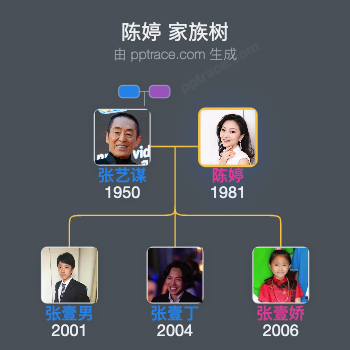陈婷 家族树全览