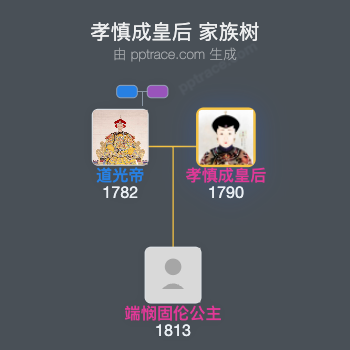 孝慎成皇后家族树全览