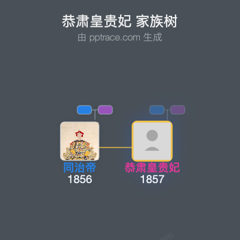 恭肃皇贵妃家族树全览