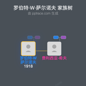 罗伯特·W·萨尔诺夫家族树全览