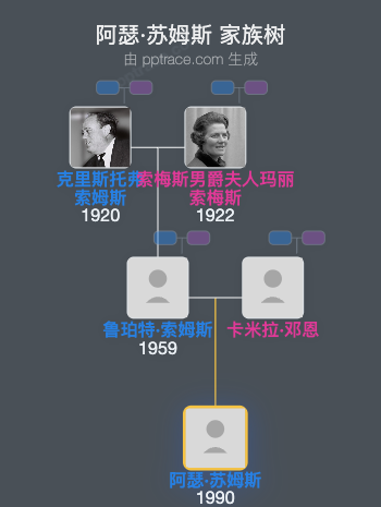 阿瑟·苏姆斯家族树全览