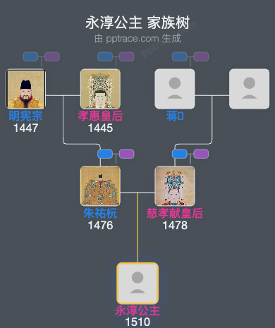 永淳公主家族树全览
