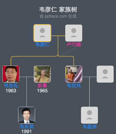 韦彦仁家族树全览