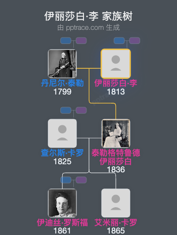 伊丽莎白·李家族树全览