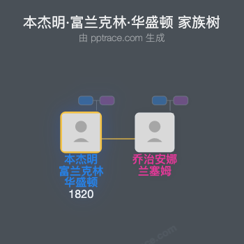 本杰明·富兰克林·华盛顿家族树全览