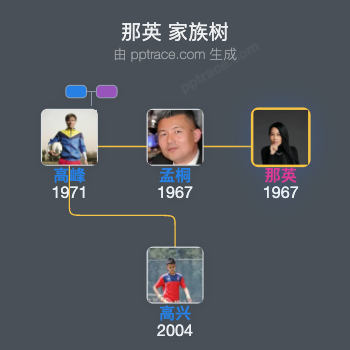 那英 家族树全览