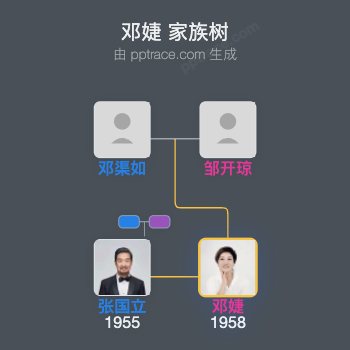 邓婕家族树全览