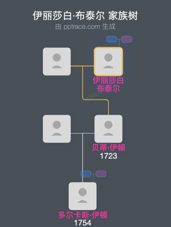 伊丽莎白·布泰尔家族树全览
