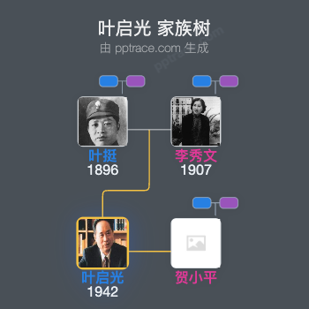 叶启光 家族树全览