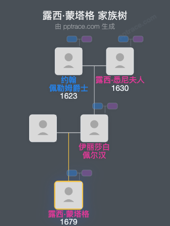 露西·蒙塔格家族树全览