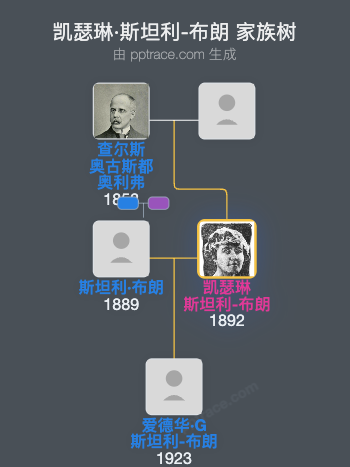 凯瑟琳·斯坦利-布朗家族树全览