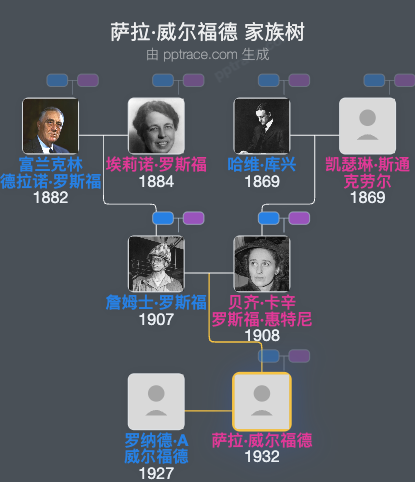 萨拉·威尔福德家族树全览