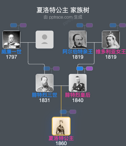 夏洛特公主家族树全览