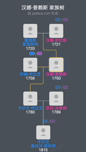 汉娜·普赖斯家族树全览