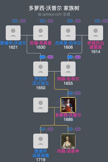 多萝西·沃普尔家族树全览