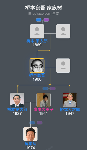 桥本良吾家族树全览