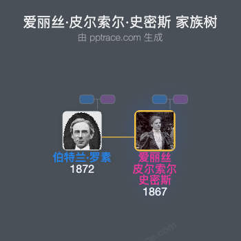 爱丽丝·皮尔索尔·史密斯家族树全览