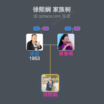 徐熙娴 家族树全览