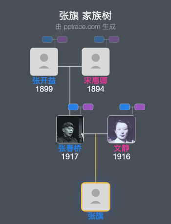 张旗 家族树全览
