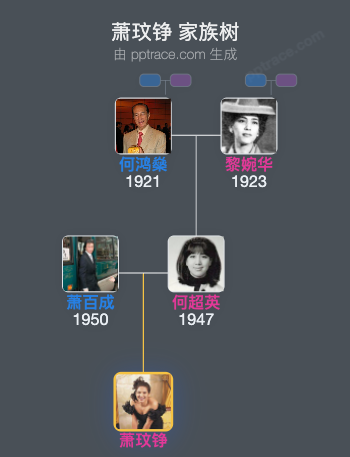 萧玟铮 家族树全览