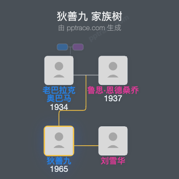 狄善九 家族树全览