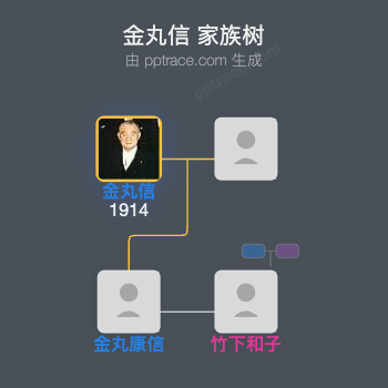 金丸信家族树全览