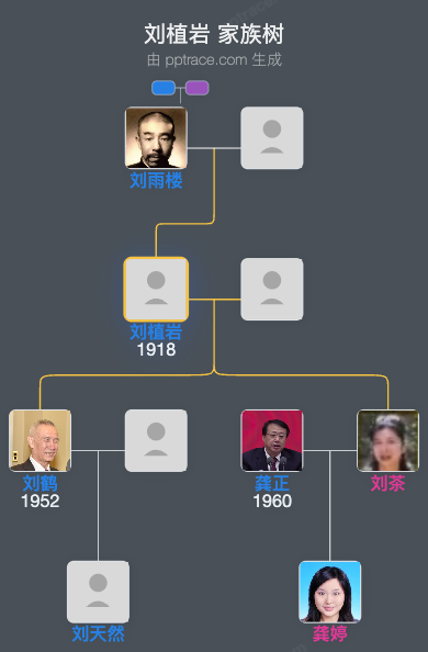 刘植岩 家族树全览